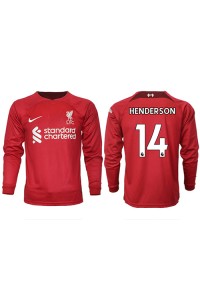 Liverpool Jordan Henderson #14 Fotballdrakt Hjemme Klær 2022-23 Lange ermer